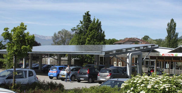 Ombri&egrave;re de parking Botanic Montbonnot